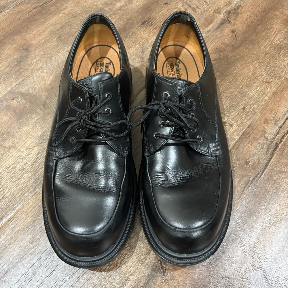 Timberland Genuine Leather Waterproof Mens Shoes Size 12M Dress Office